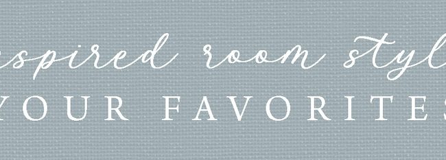 Inspired Room Style Decor Favorites from January