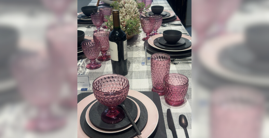 Villeroy & Boch Boston Glassware in Lavender